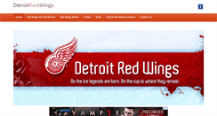 Desktop Screenshot of detroitredwings.net